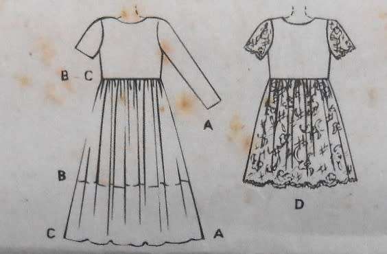 McCALLS 7546 LOOSE FITTING PULLOVER DRESS SIZE 12-14-16-COMPLETE-UNCUT-F/FOLDED