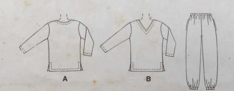 McCALLS 8480 KIDS TRACKSUIT TOPS & PULL ON PANTS SIZE SMALL 3-4 YEARS COMPLETE-UNCUT-F/FOLDED