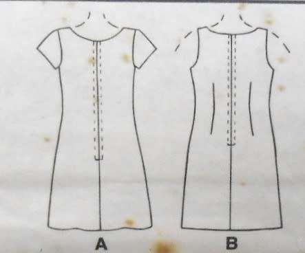 McCALLS 8738 STUNNING LINED DRESSES SIZE 8-10-12 COMPLETE-CUT TO 12