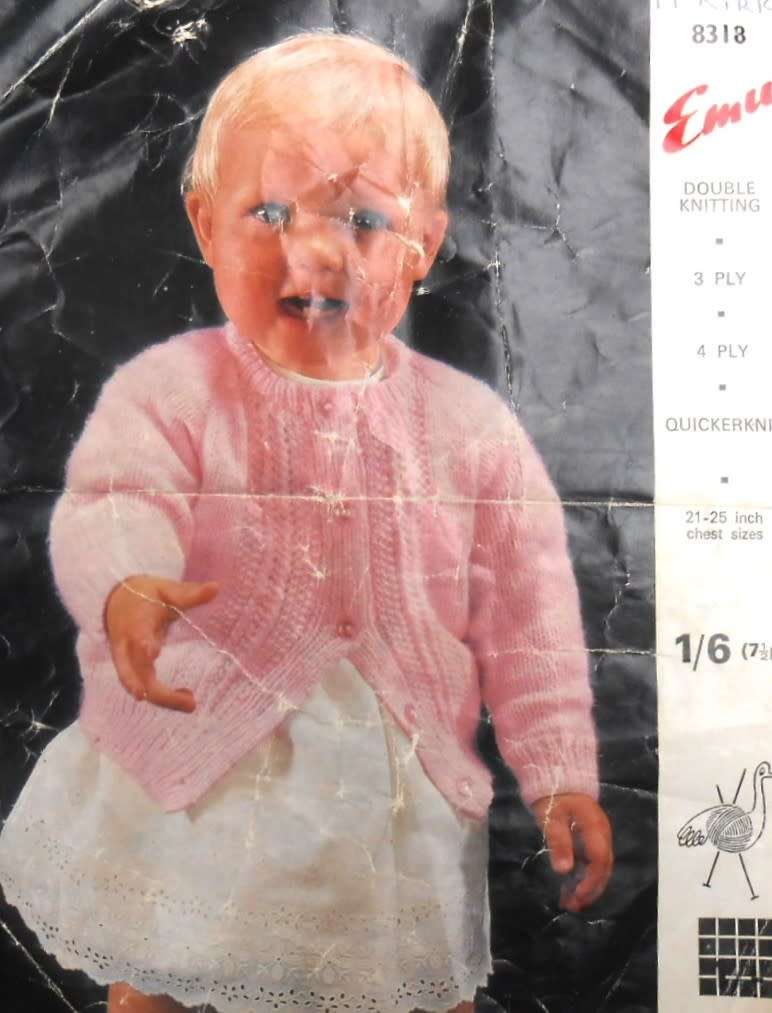 EMU 8318 BABY CARDIGAN 21-25 INCH