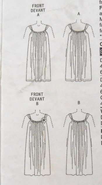 VOGUE V1012  DYNY LOOSE FITTING A-LINE DRESS SIZE 6-8-10-12 COMPLETE-UNCUT-F/FOLDED (REFOLDED)