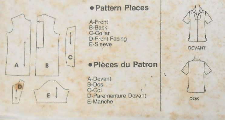 SIMPLICITY 5226 UNISEX PULLOVER TOP SIZE 14 COMPLETE