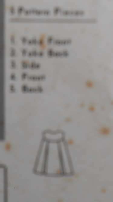 BUTTERICK 5076 TODDLERS DRESS OR PINAFORE SIZE 1 YEARS BREAST 20 - COMPLETE