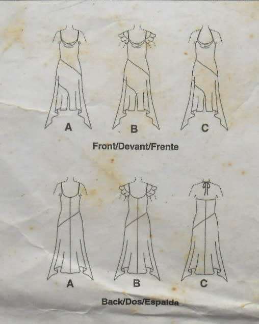 McCALLS M4832 LINED DRESSES SIZE4-6-8-10 SEE LISTING