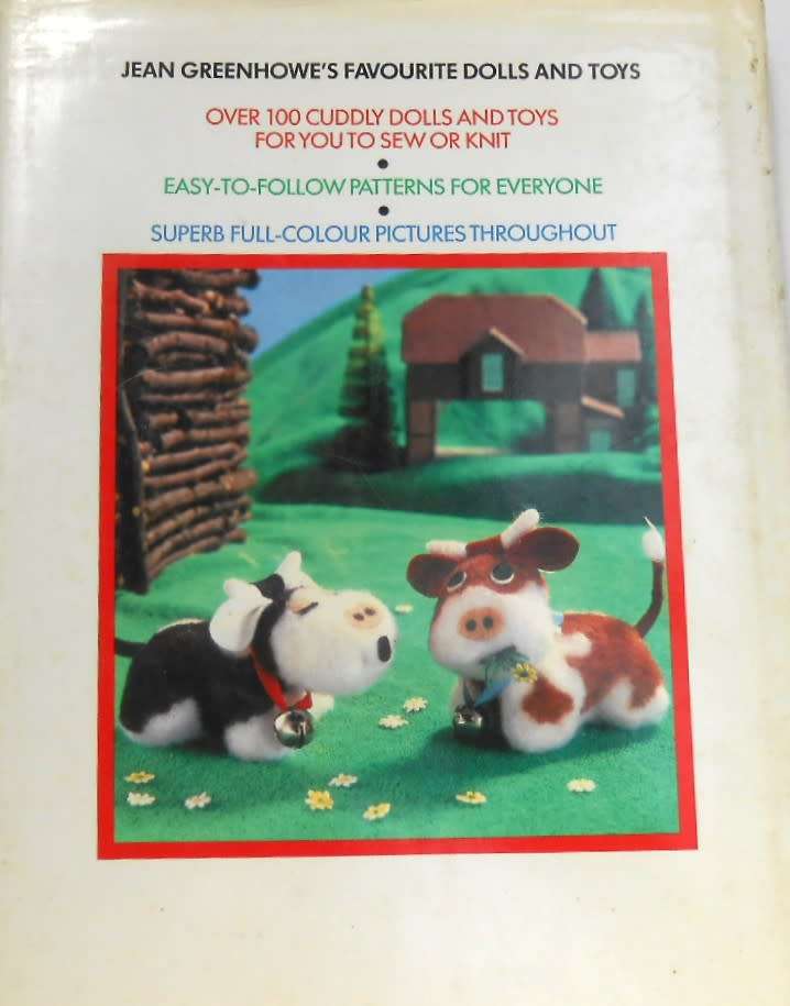SOUGHT AFTER-JEAN GREENHOWE'S FAVOURITE DOLLS & TOYS 260 PAGES HARD COVER & DUST JACKET