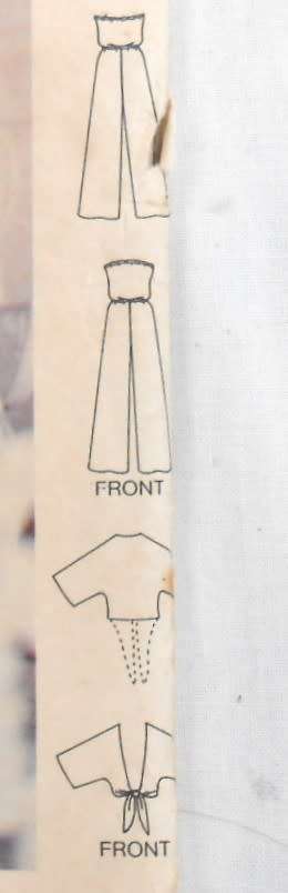 BUTTERICK 5440 JUMPSUIT SIZE 14 COMPLETE