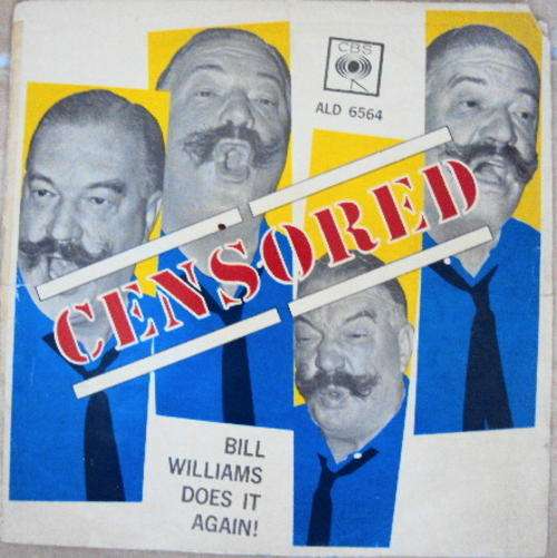 CENSORED - BILL WILLIAMS DOES IT AGAIN - SOUTH AFRICAN STEREO LP -  EXC COND