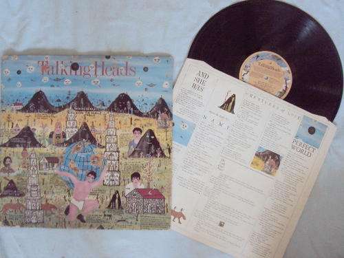 TALKING HEADS  - SMALL CREATURES -  1985 STEREO LP WITH ORIGINAL INNER SLEEVE
