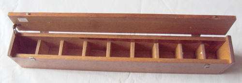 OAK ARTIST'S PAINT BOX  - SEE PICS TO APPRECIATE