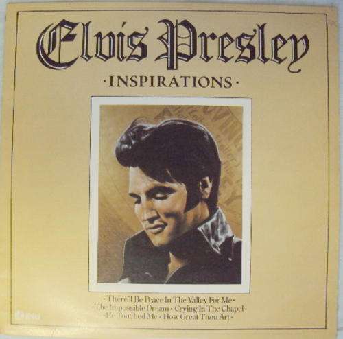 ELVIS PRESLEY - INSPIRATIONS  - 1980 STEREO LP  - EXCELLENT CONDITION