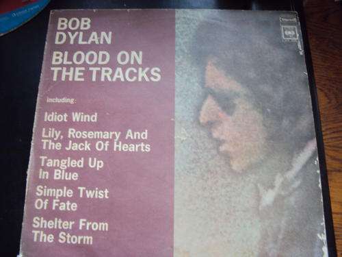 BOB DYLAN - BLOOD ON THE TRACKS - 1975 STEREO LP  IN GREAT CONDITION!