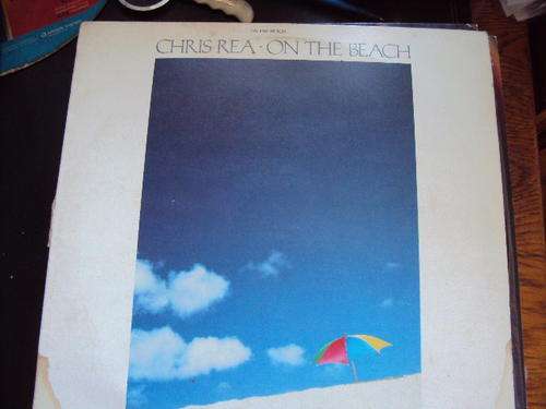 CHRIS REA - ON THE BEACH - 1986 STEREO LP - GREAT CONDITION!