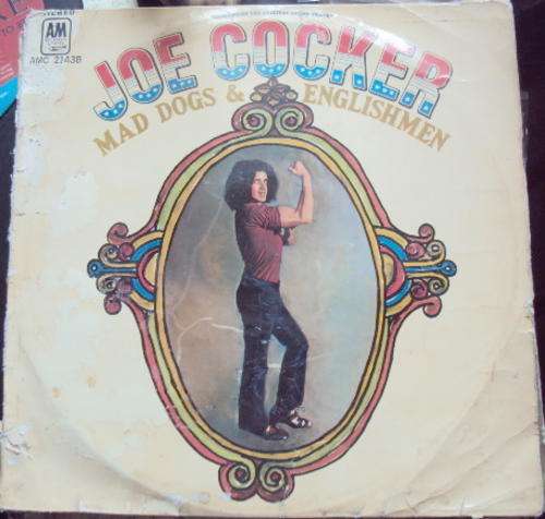 JOE COCKER - MAD DOGS AND ENGLISHMEN  -  1970 DOUBLE  STEREO LP SET WITH CENTRESPREAD