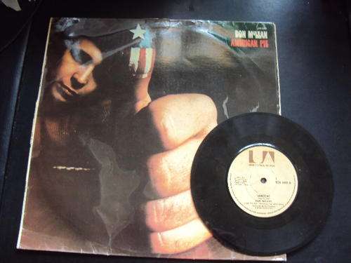 DON McLEAN - AMERICAN PIE -- 1971 STEREO LP  + SEVEN SINGLE- GREAT CONDITION!!