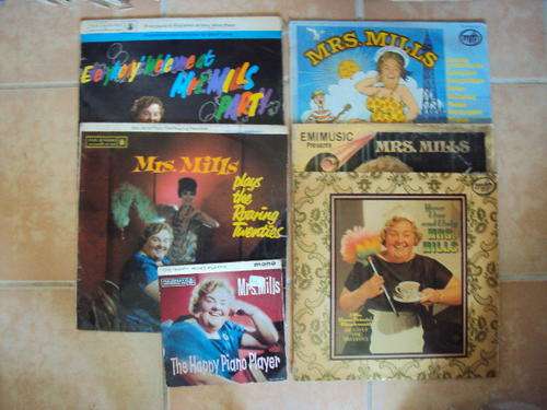 6 MRS. MILLS VINYL RECORD SPECIAL ALL IN GREAT CONDITION  - SEE DESCRIPTIONS