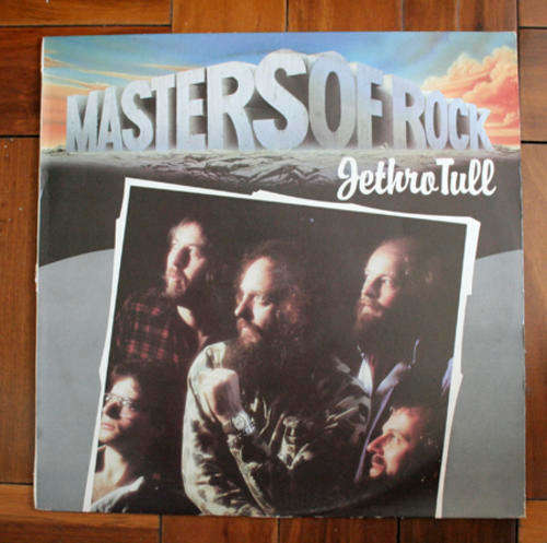 JETHRO TULL - MASTERS OF ROCK - 1986 STEREO LP RHODESIAN