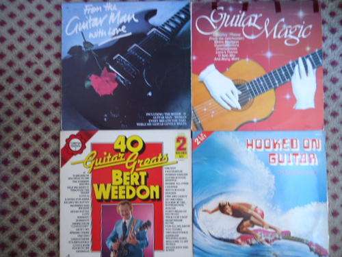 STOCK CLEARANCE- GUITAR MUSIC SPECIAL 2 DOUBLE LPS SETS + 2 STEREO LPS- GREAT CONDITION!