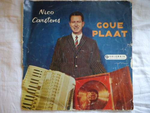 NICO CARSTENS - GOUE PLAAT - LONG PLAYING VINYL LP -52 YEAR OLD RECORD!