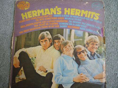 THE MOST OF HERMAN'S HERMITS STEREO LP