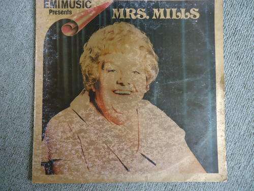 EMI MUSIC PRESENTS MRS MILLS VINYL STEREO LP IN GOOD CONDITION