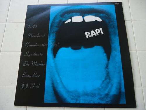 RAP! SHINEHEAD, 7A3, BIZ MARKIE, SYNDICATE, GRNDMASTER FLASH, BUSY BEE & J.J. FAD-1989 STEREO LP