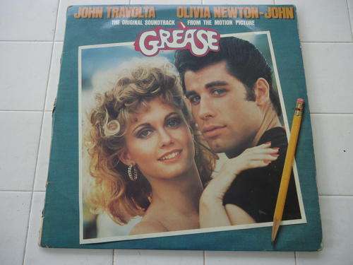 THE ORIGINAL SOUNDTRACK "GREASE" 1978 DOUBLE GATEFOLD STEREO LP IN GREAT CONDITION