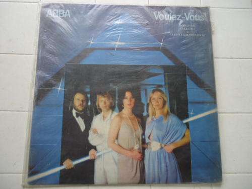 ABBA - "VOULEZ-VOUS" - 1979 RHODESIAN STEREO LP WITH PLASTIC SLEEVE IN GREAT CONDITION