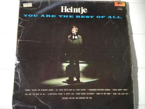 HEINTJE - "YOU ARE THE BEST OF ALL" 1971 STEREO LP IN GOOD CONDITION
