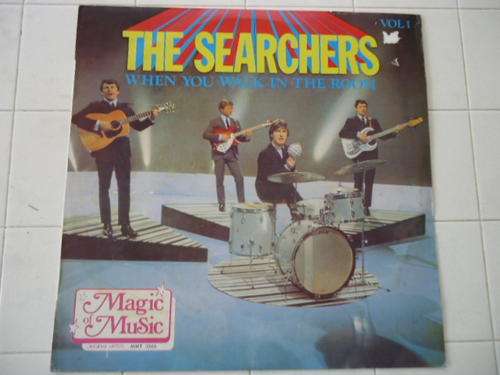 THE SEARCHERS - VOLUME 1 "WHEN YOU WALK IN THE ROOM" 1980 STEREO LP IN GREAT CONDITION!