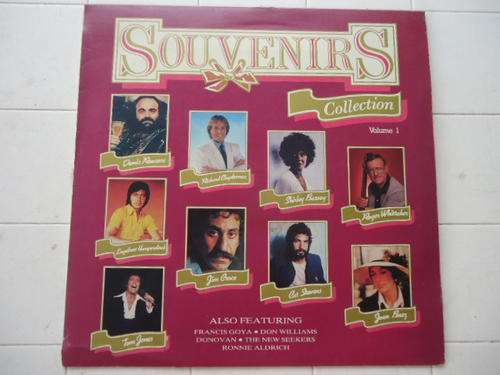 SOUVENIRS COLLECTION - VOLUME ONE - 1986 STEREO LP IN GREAT CONDITION - SEE THE LIST OF ARTISTS