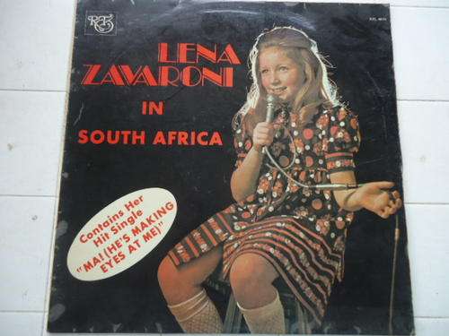 "LENA ZAVARONI IN SOUTH AFRICA" 1975 STEREO LP IN GREAT CONDITION