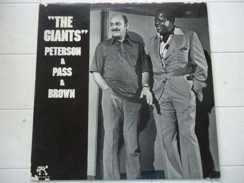 OSCAR PETERSON & JOE PASS & RAY BROWN "THE GIANTS" IMPORTED USA 1977 STEREO LP- EXC