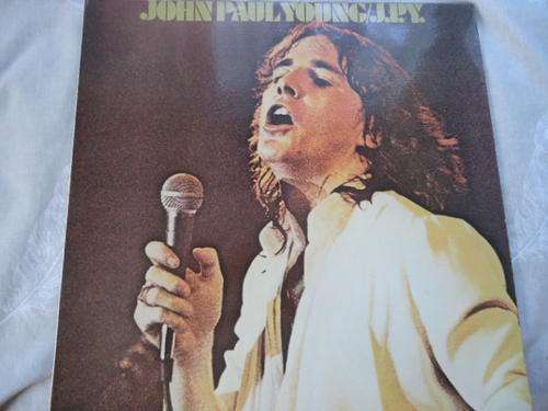 JOHN PAUL YOUNG "JOHN PAUL YOUNG/J.P.Y" 1976 STEREO LP WITH CARDBOARD COLOUR INNER SLEEVE - EXC