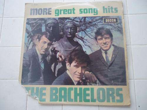 "MORE GREAT SONG HITS - THE BATCHELORS" IMPORTED UK LONG PLAYING LP IN GREAT CONDITION