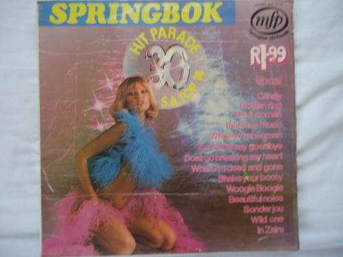 SPRINGBOK HIT PARADE - VOLUME 30 - 1976 STEREO VINYL LP IN GREAT CONDITION