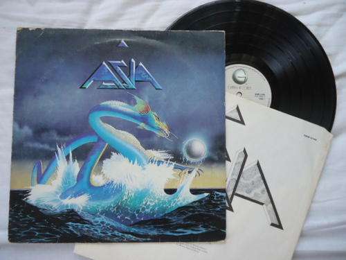 ASIA - SELF TITLED - 1982 STEREO LP + ORIGINAL INNER SLEEVE IN GREAT CONDITION