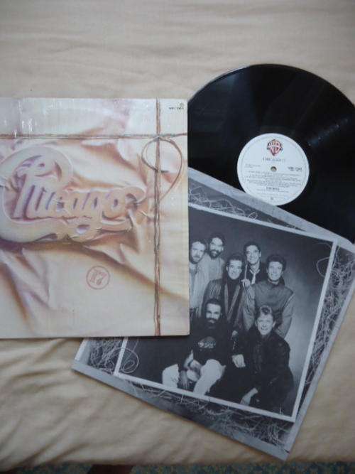 CHICAGO - "CHICAGO 17" 1984 STEREO LP+ ORIGINAL SLEEVE + SHRINKWRAP PLASTIC  IN EXCELLENT CONDITION!