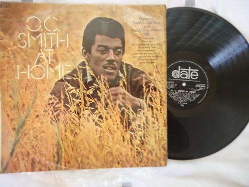 O.C. SMITH "O.C. SMITH AT HOME" - 1969 DATE STEREO LP IN GREAT CONDITION