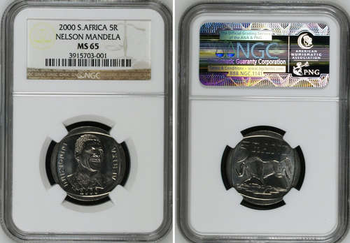 2de HIGHEST GRADE - 2000 SMILY'S - MS65 - 1 X AVAILABLE - NGC GRADED COIN