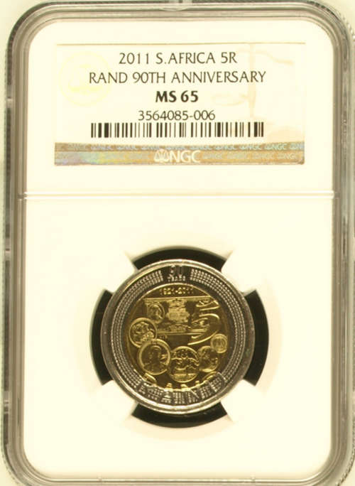 MS65 X 3 - 1921 - 2011 - 90th RAND ANNIVERSARY - NGC GRADED - 1 DAY LISTING