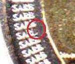 &&& MINT ERROR (B is GONE) - UNTOUCHED and UNC - 2008 MANDELA B/DAY R5 COIN &&&