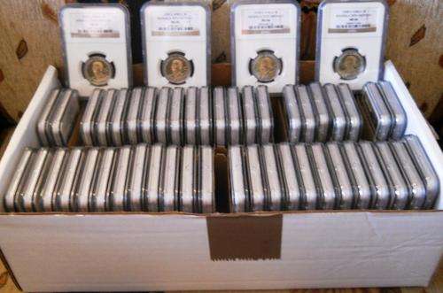 STRAIGHT from NGC - BID PER COIN 50 COINS x GRADED MS66 NGC - MANDELA 90th 2008 R5 COINS