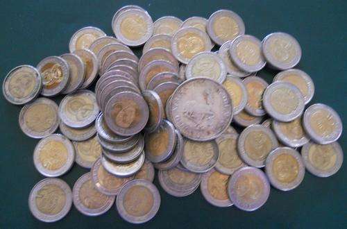 1 x crown 1952 + USED 78 LOSE COINS - MANDELA 90th BIRTHDAY 2008 R5 COINS - ONE BID FOR ALL 153 COIN