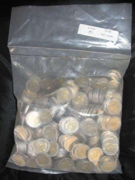 400 UNC COINS - SEALED BAG - MANDELA  90th BIRTHDAY - "SEALED BAG 400" PRICE FOR THE BAG