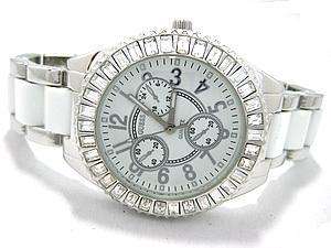 FREE SHIPPING  * White Fashion Strap Silver ¹Guess¹ Women's Cool*