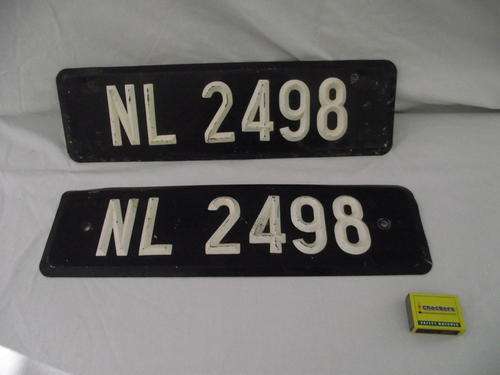 OLD 1965 CAR LICENSE PLATE