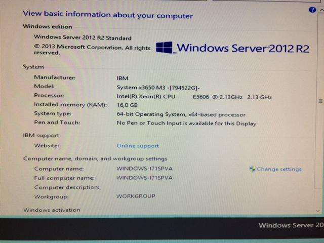 IBM X3650 M3 Storage Server