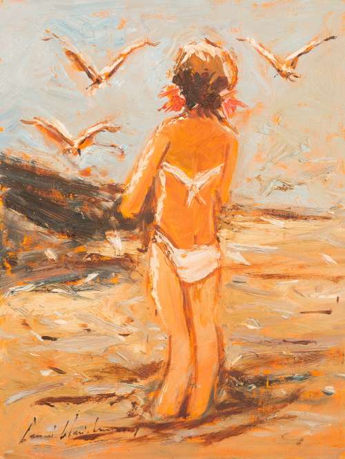 Corne Weideman - Original Artwork 40cm x 30cm ( Gallery Price - R12 500 )