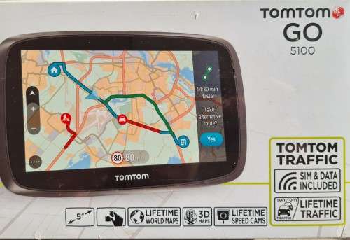 GPS - Tom Tom GO 5100 ( Brand New - In original packaging - Original cost - R5000 )