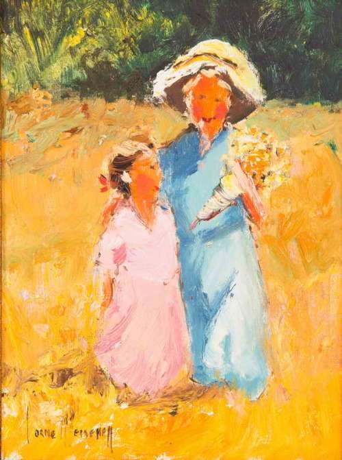 Corne Weideman - 0riginal artwork ( Beautifully framed - 38cm x 45cm)